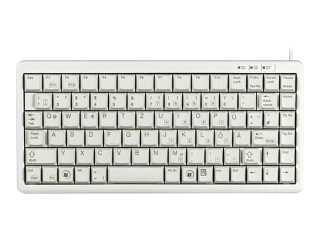 Cherry Compact-Keyboard G84-4100 - Tastatur - PS/2, USB