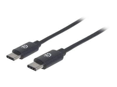 Manhattan USB-C to USB-C Cable, 1m, Male to Male, 480 Mbps (USB 2.0)