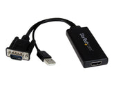 StarTech.com VGA-auf-HDMI-Adapter mit USB-Audio & -Stromversorgung - Mobiler VGA-auf-HDMI-Konverter - 1080p - Videoschnittstellen-Converter - HD-15 (VGA)