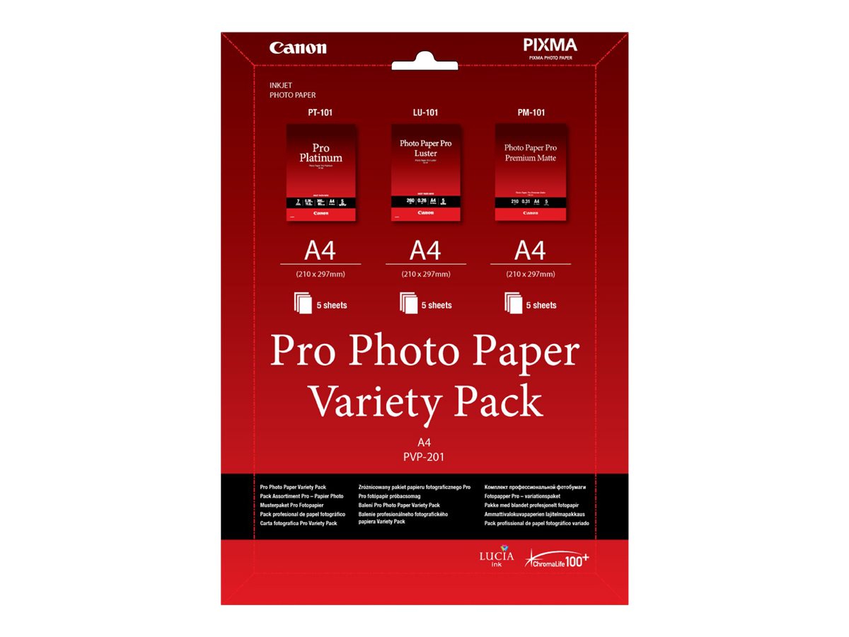 Canon Pro Variety Pack PVP-201 - A4 (210 x 297