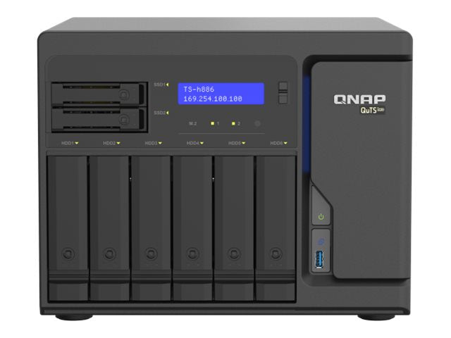 QNAP TS-h886 - NAS-Server - 8 Schächte - SATA 6Gb/s