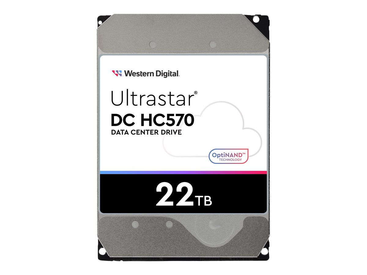 WD Ultrastar DC HC570 - Festplatte - 22 TB - intern - 3.5" (8.9 cm)