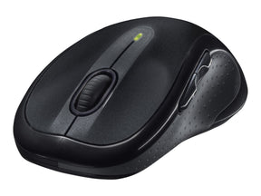 Logitech M510 - Maus - Für Rechtshänder - Laser - 5 Tasten - kabellos - 2.4 GHz - kabelloser Empfänger (USB)