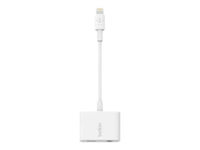 Belkin 3.5 mm Audio + Charge RockStar - Lightning zu Kopfhörer Anschluss / Ladeadapter - Lightning (M)