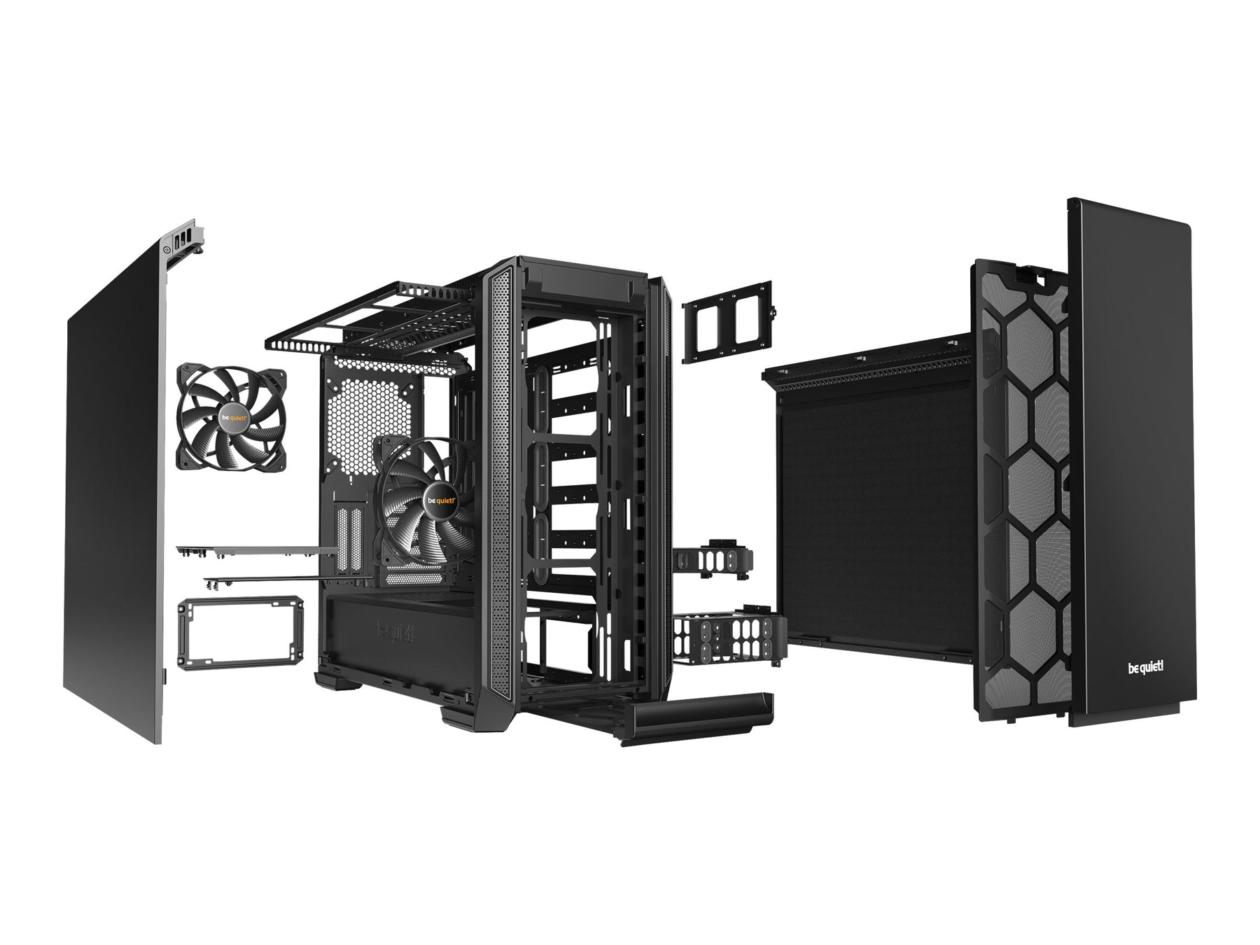 Be Quiet! Silent Base 601 - Tower - E-ATX - keine Spannungsversorgung (ATX / PS/2)