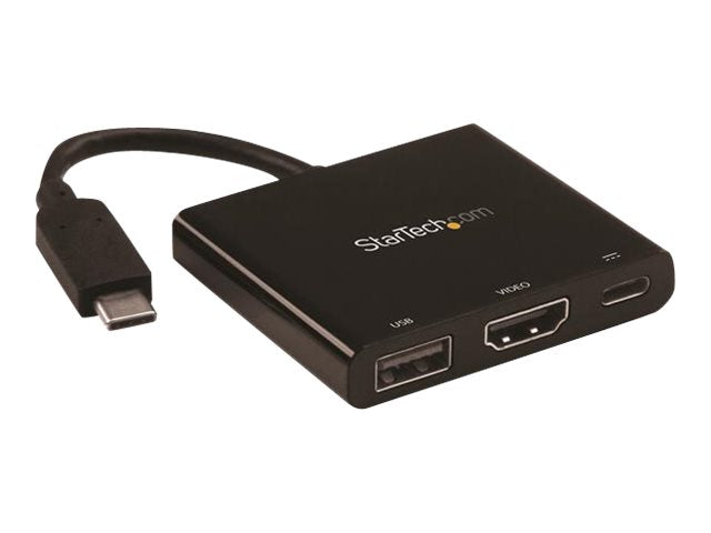 StarTech.com USB-C auf HDMI Adapter - 4K 30Hz - Thunderbolt 3 kompatibel - mit Power Delivery (USB PD)