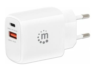 Manhattan Wall/Power Mobile Device Charger (Euro 2-pin)