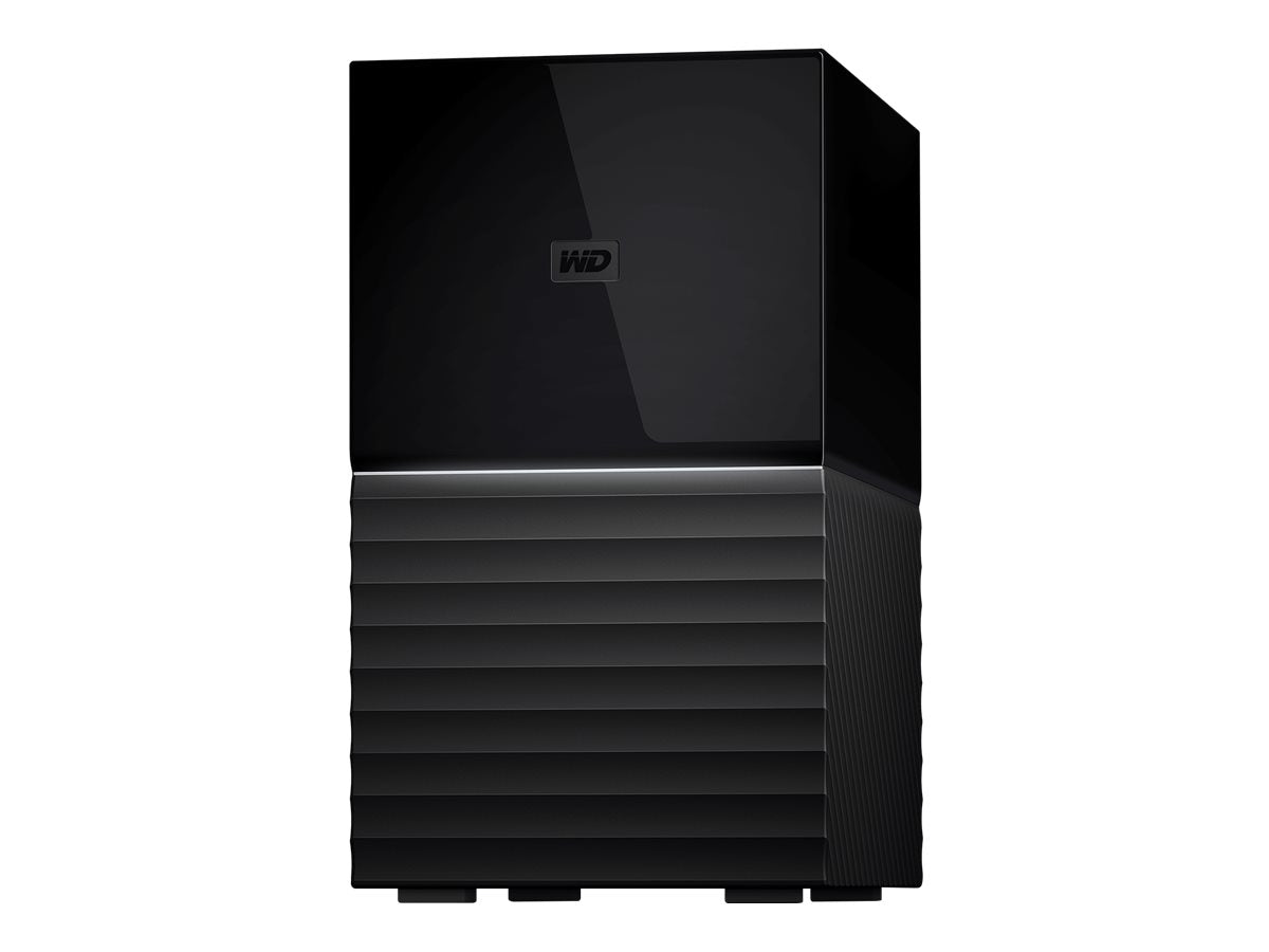 WD My Book Duo WDBFBE0200JBK - Festplatten-Array - 20 TB - 2 Schächte - HDD 10 TB x 2 - USB 3.1 (extern)