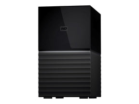 WD My Book Duo WDBFBE0200JBK - Festplatten-Array - 20 TB - 2 Schächte - HDD 10 TB x 2 - USB 3.1 (extern)