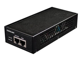 Intellinet Gigabit High-Power PoE+ Injector, 1 x 30 W, IEEE 802.3at/af Power over Ethernet (PoE+/PoE)