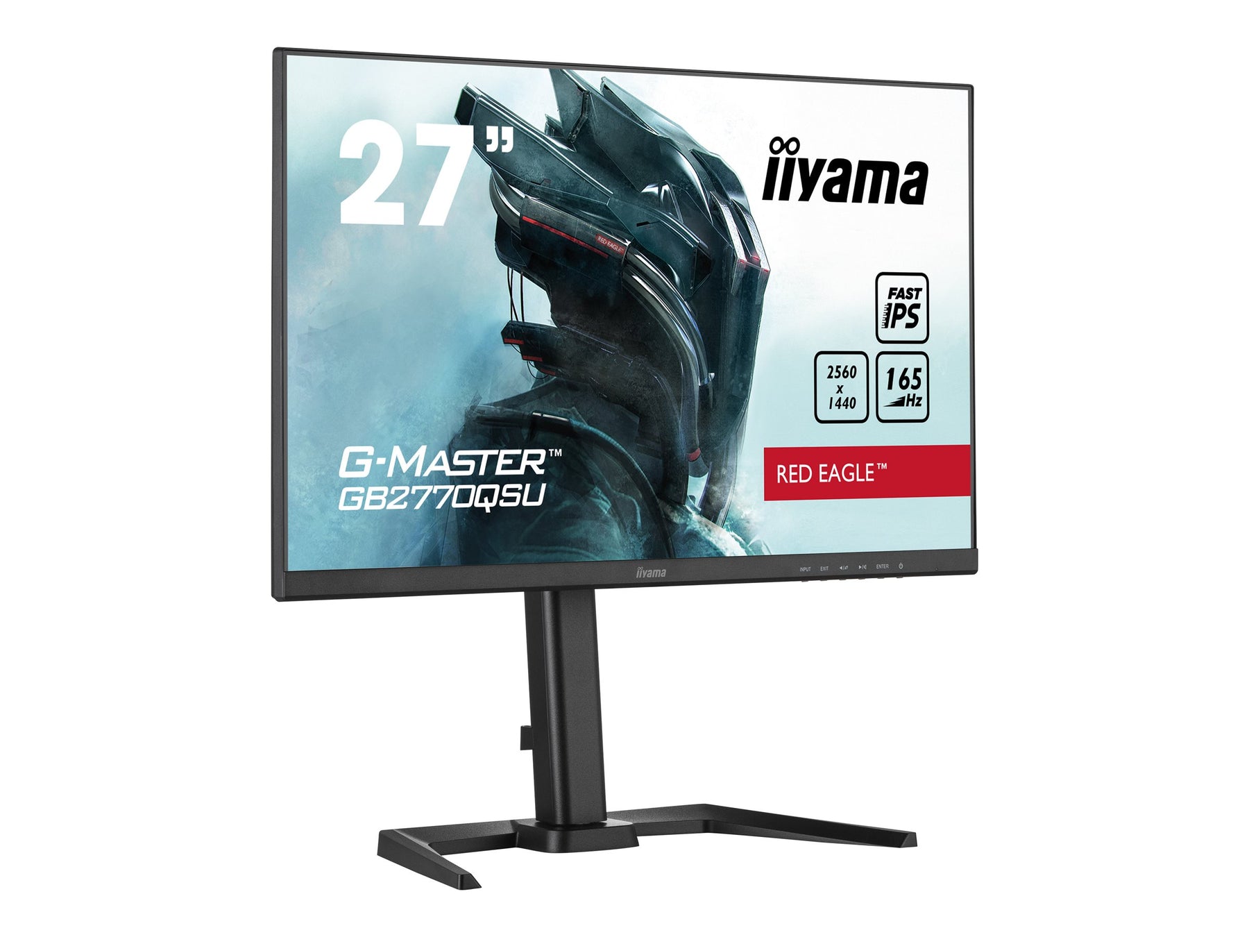 Iiyama G-MASTER Red Eagle GB2770QSU-B5 - LED-Monitor - 68.6 cm (27")