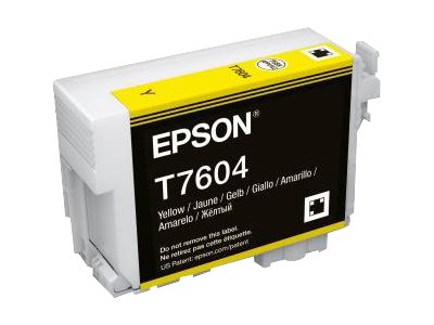 Epson T7604 - 26 ml - Gelb - Original - Blisterverpackung