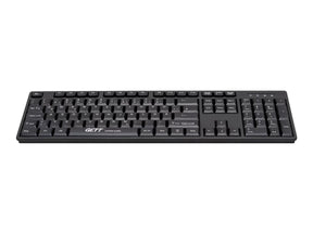 GETT GCQ CleanType Easy Basic - Tastatur - Kunststoff, für medizinischen Bereich