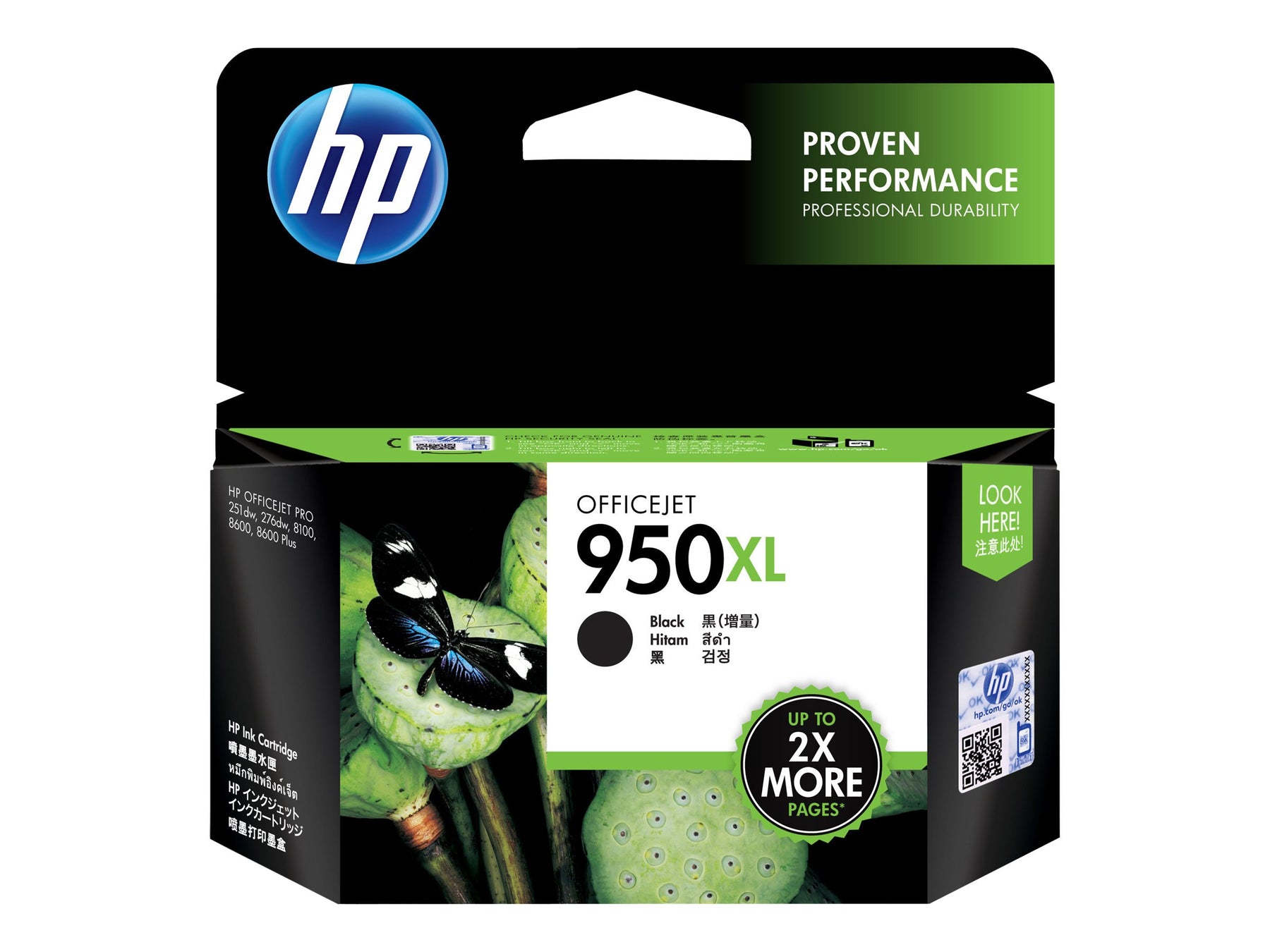 HP 950XL - Hohe Ergiebigkeit - Schwarz - original