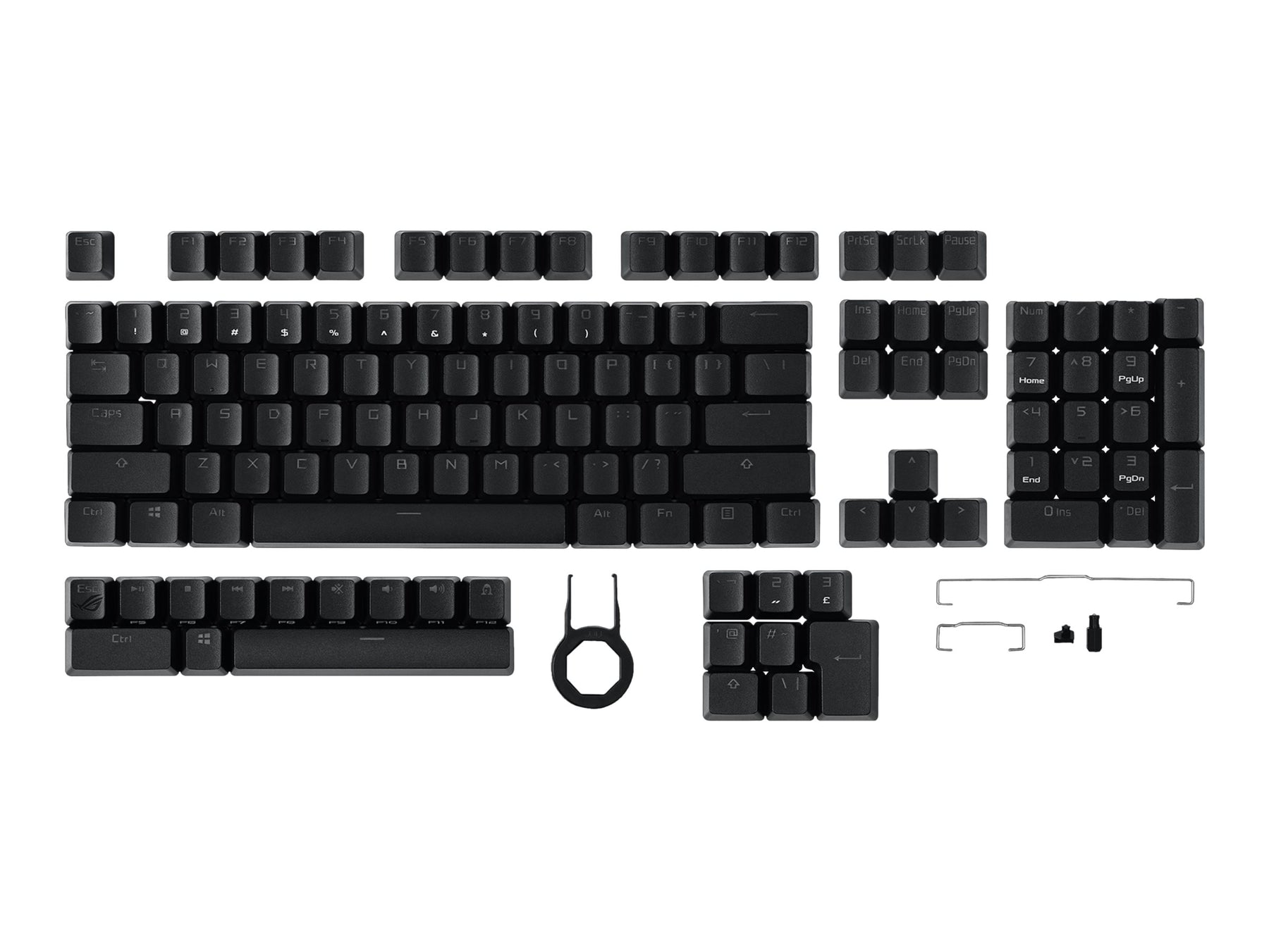 ASUS ROG PBT Doubleshot - Tastenkappen-Satz