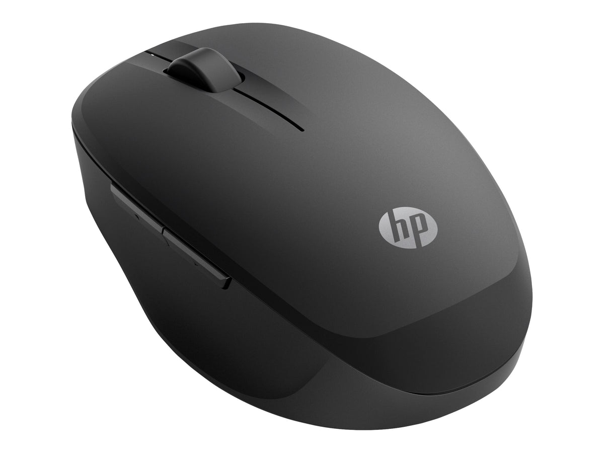 HP Dual Mode - Maus - kabellos - Bluetooth, 2.4 GHz - kabelloser Empfänger (USB)