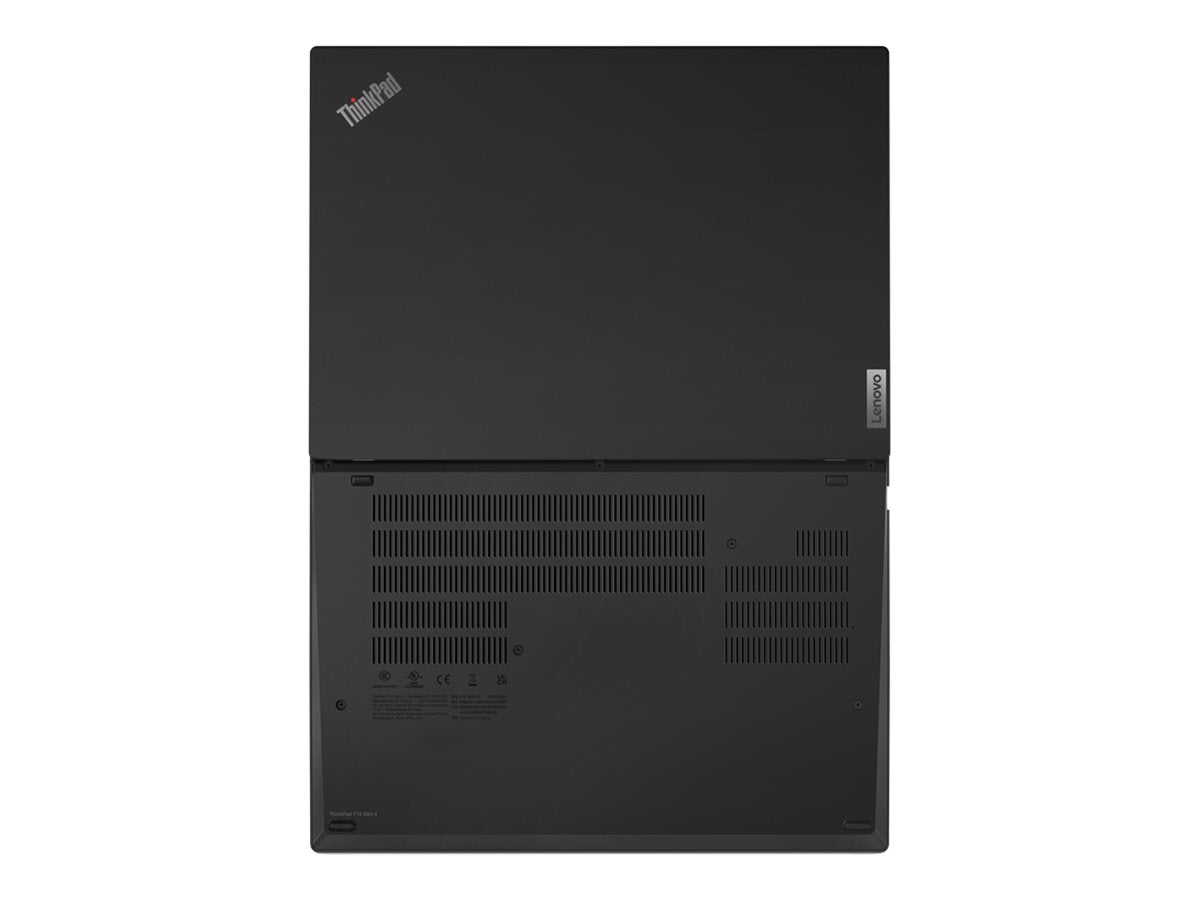 Lenovo ThinkPad T14 Gen 4 21HD - 180°-Scharnierdesign - Intel Core i7 1355U / 1.7 GHz - Win 11 Pro - Intel Iris Xe Grafikkarte - 32 GB RAM - 1 TB SSD TCG Opal Encryption 2, NVMe, Performance - 35.6 cm (14")