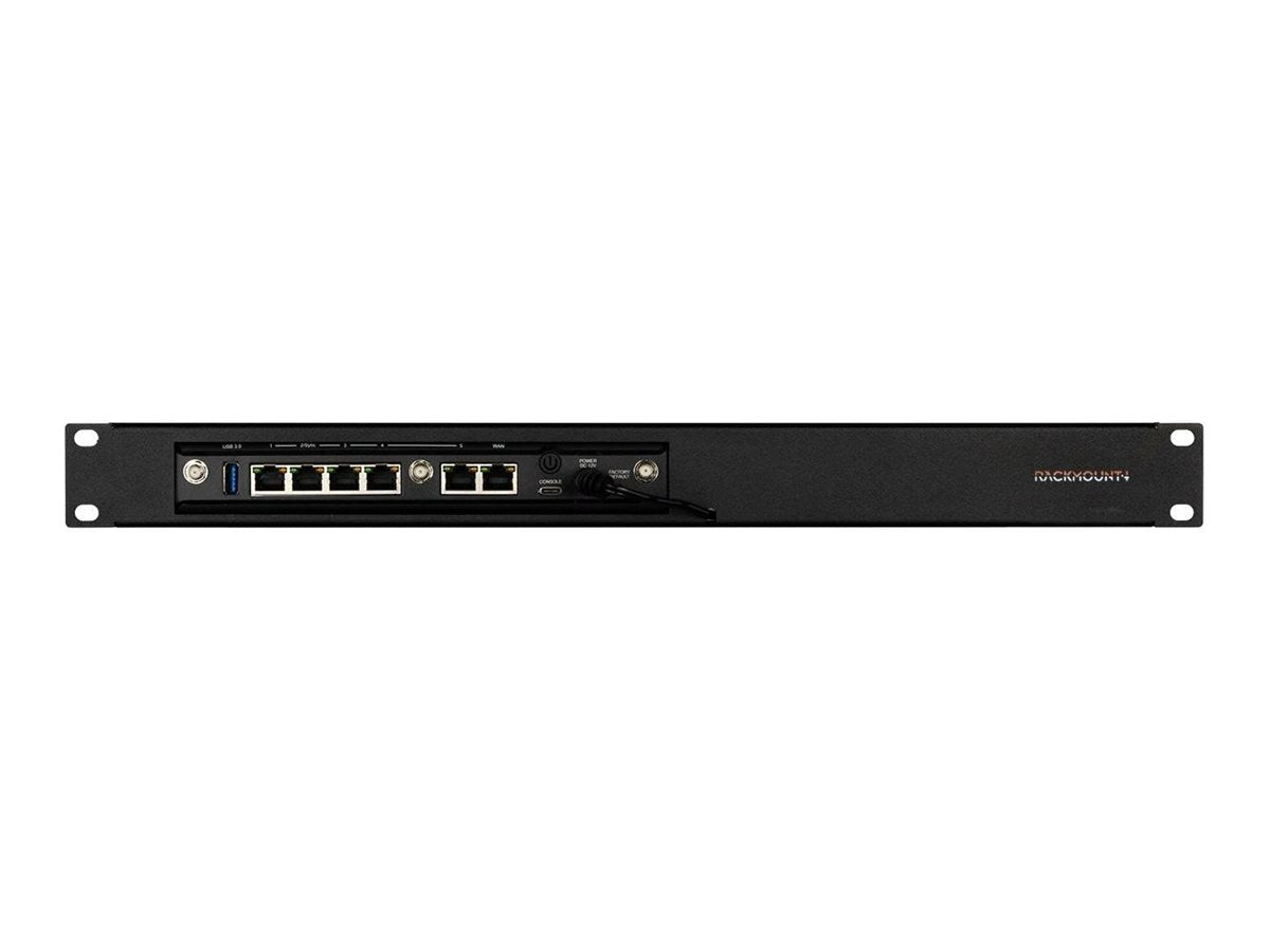 Rackmount.IT RM-CP-T5 - Netzwerk-Einrichtung - Rack montierbar - RAL 9005 - 1U - 48.3 cm (19")