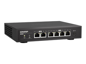 QNAP QSW-2104-2T - Switch - unmanaged - 2 x 100/1000/2.5G/5G/10GBase-T + 4 x 100/1000/2.5G