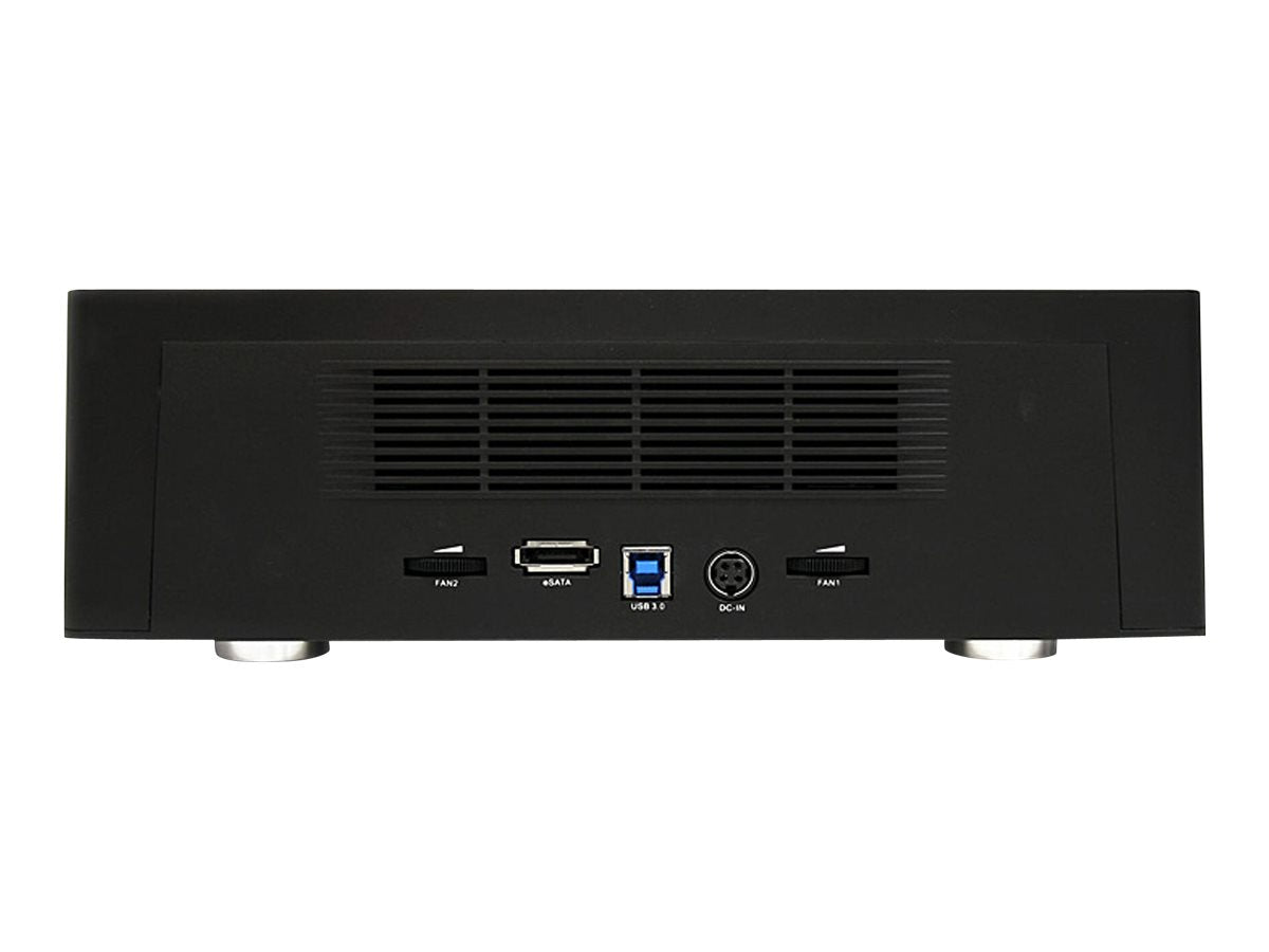 StarTech.com 4 Bay Festplatten Kopierstation USB 3.0 / eSATA auf SATA - HDD 1:3 Duplikator - Standalone Festplattenkloner - Festplattenduplikator - 4 Schächte (SATA-300)