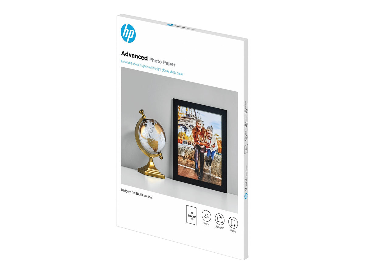 HP Advanced Glossy Photo Paper - Glänzend - A4 (210 x 297 mm)