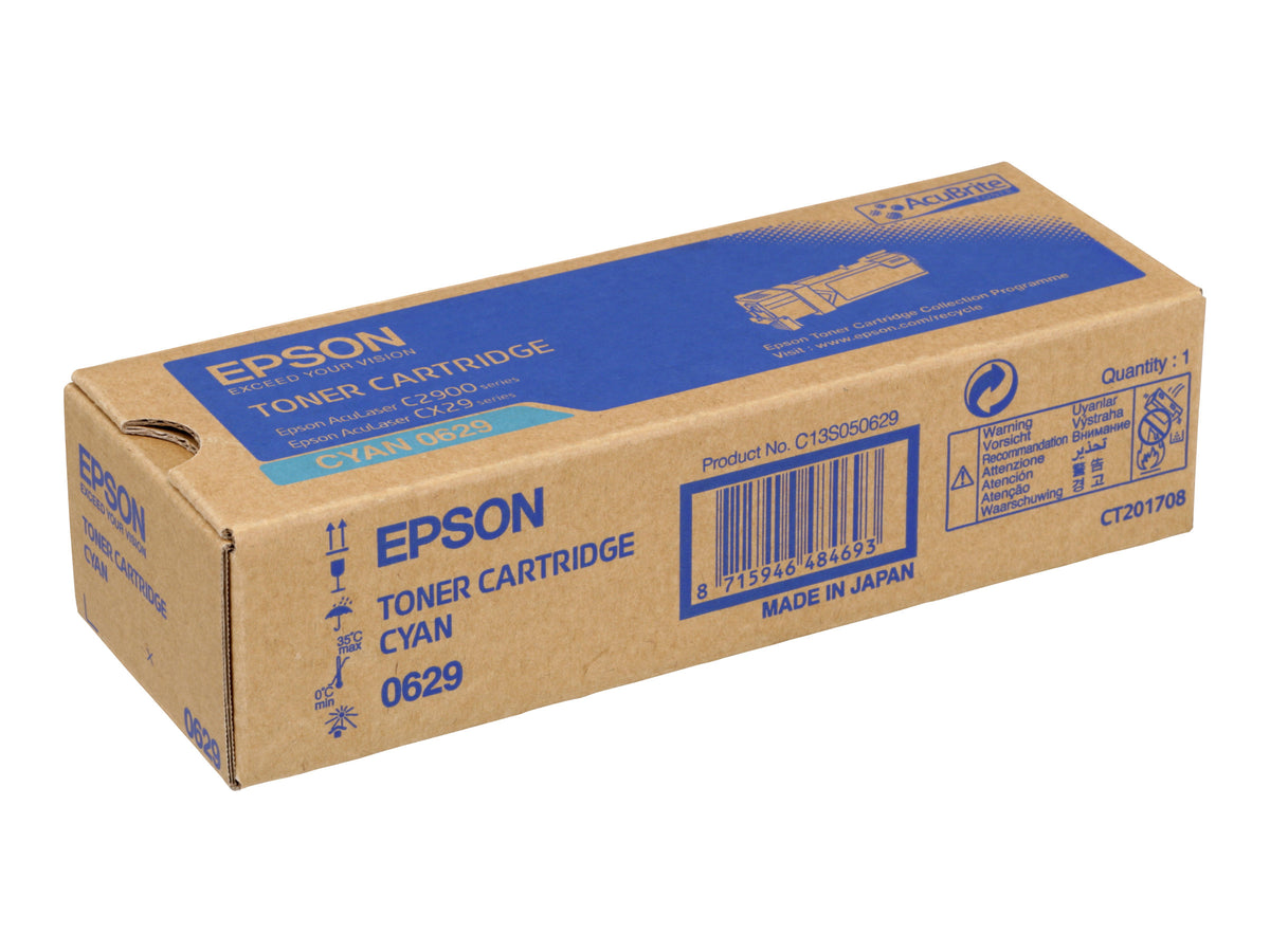 Epson Cyan - Original - Tonerpatrone - für AcuLaser C2900DN