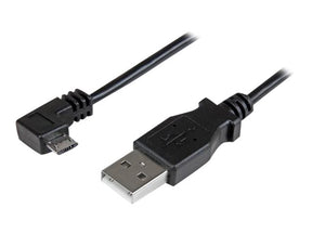 StarTech.com Micro USB Lade/Sync-Kabel - St/St - Micro USB rechts gewinkelt - 2m - USB auf Micro USB Ladekabel - USB-Kabel - Micro-USB Typ B (M)