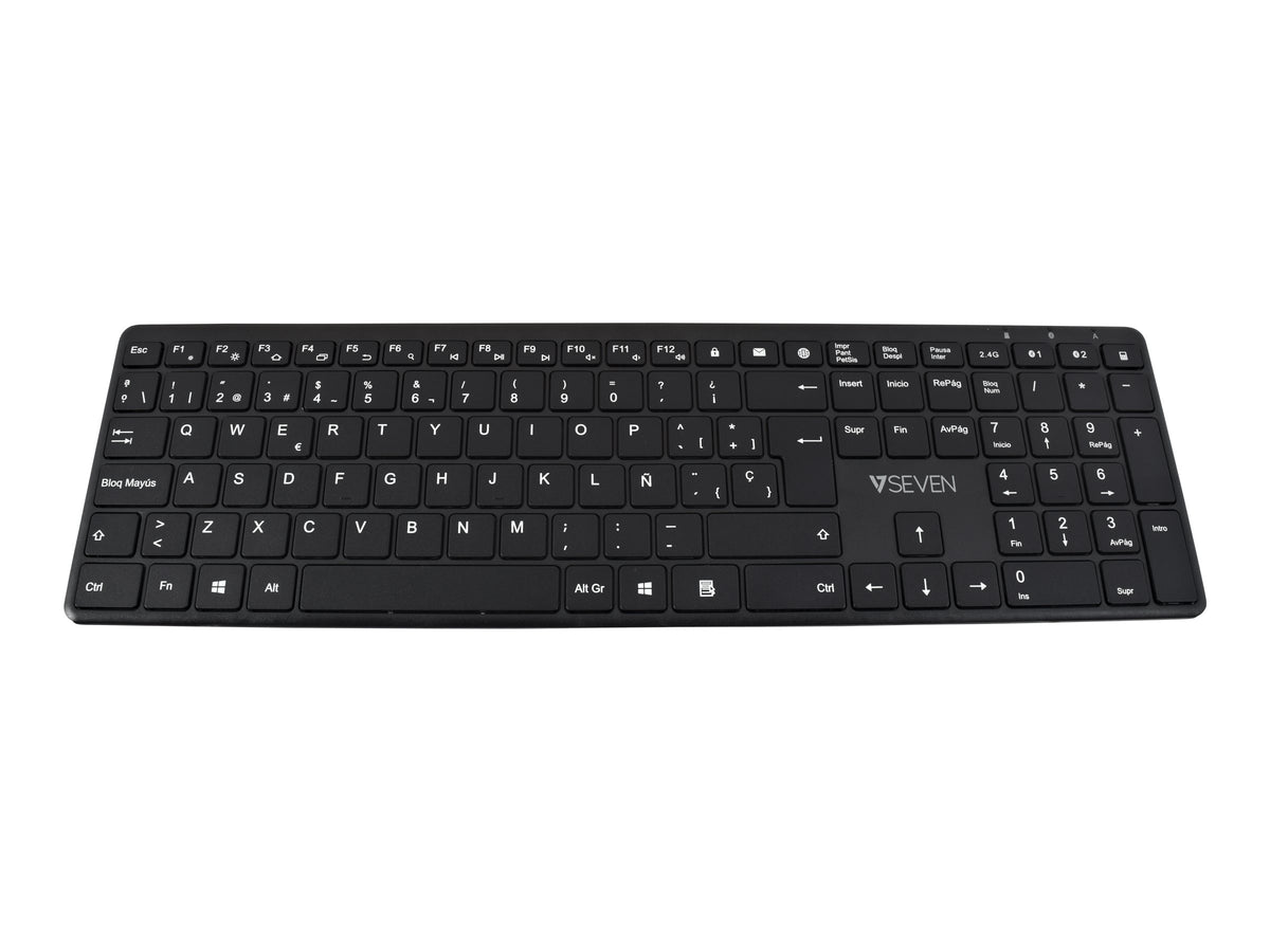 V7 KW550ESBT - Tastatur - Bluetooth, 2.4 GHz