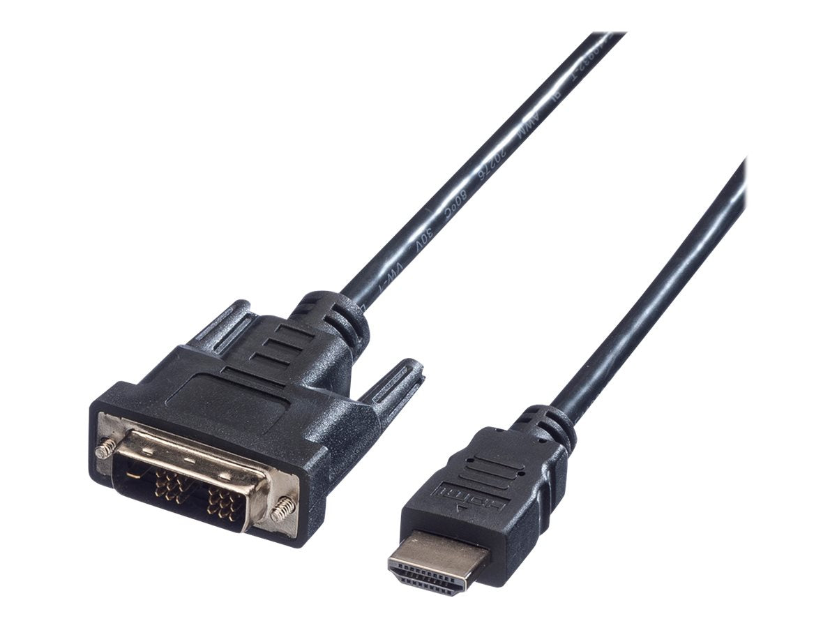 VALUE Secomp VALUE - Adapterkabel - DVI-D männlich zu HDMI männlich