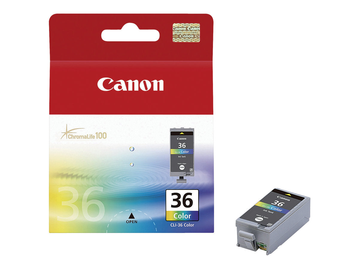 Canon CLI-36 Color - 12 ml - Farbe (Cyan, Magenta, Gelb, Schwarz)