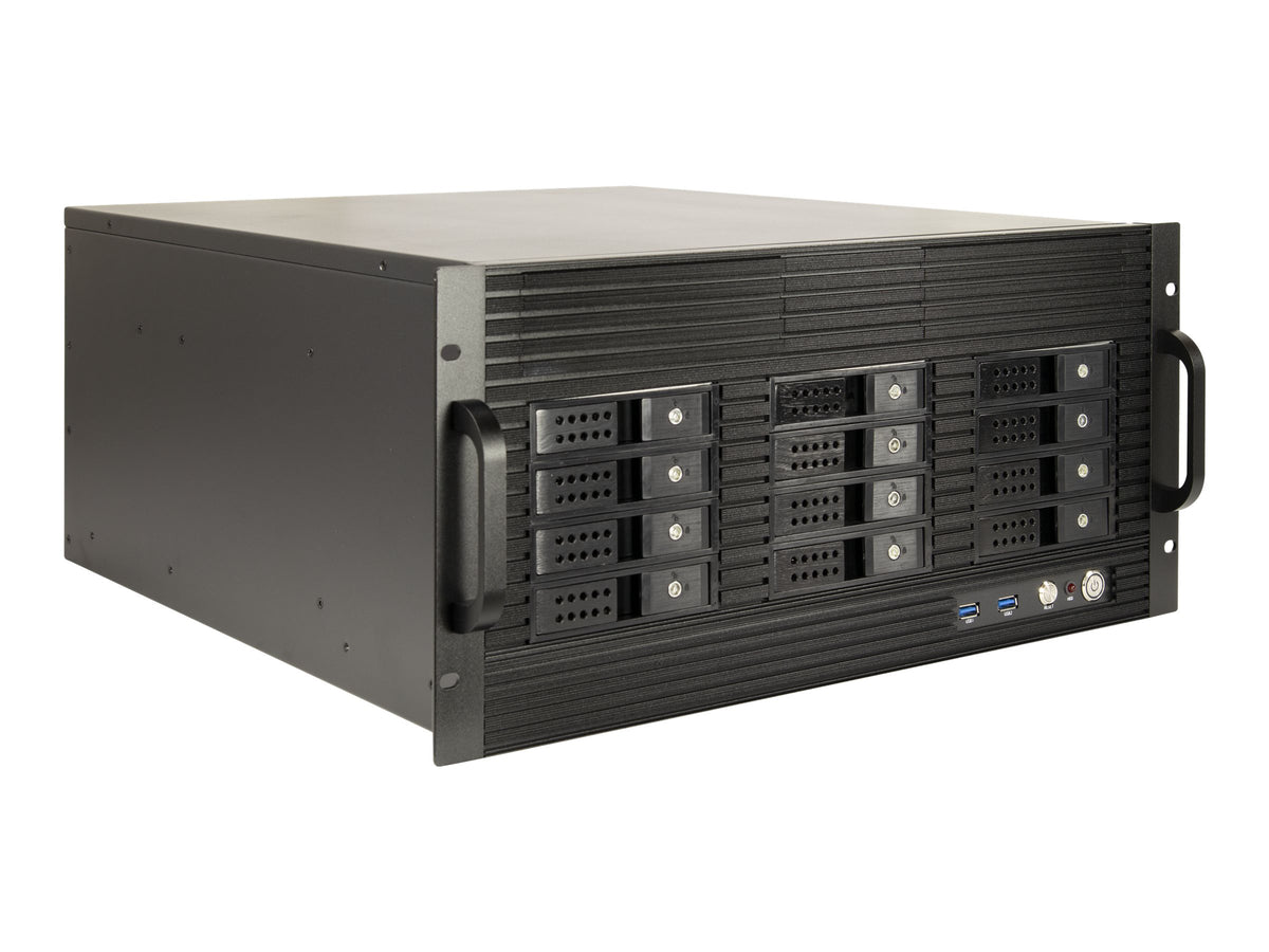 Inter-Tech IPC 5U-5512 - Rack-Montage - E-ATX / SSI EEB - SATA/SAS - keine Spannungsversorgung (ATX / PS/2)