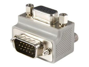 StarTech.com VGA auf VGA Kabel Adapter Typ 1 rechts gewinkelt - St/Bu - VGA-Adapter - HD-15 (VGA)