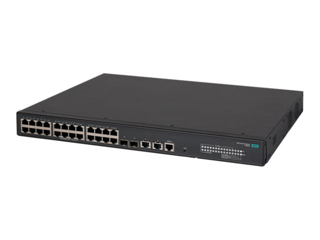 HPE FlexNetwork 5140 24G PoE+ 2SFP+ 2XGT EI - Switch - L3 - Smart - 24 x 10/100/1000 (PoE+)