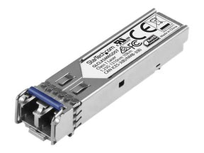 StarTech.com Cisco GLC-LX-SM-RGD kompatibel SFP - Gigabit Fiber 1000Base-LX SFP Transceiver Module - SM LC - 10 km - 1310nm - SFP (Mini-GBIC)-