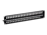 TRENDnet TC-KP48S - Patchpanel (Blindblech) - Rack montierbar - 2U - 48.3 cm (19")