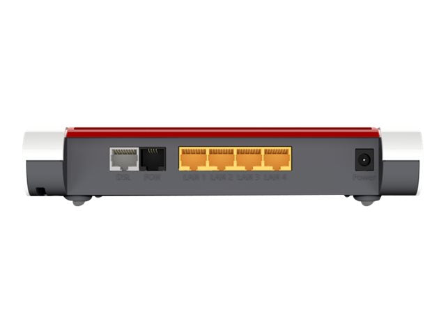 AVM FRITZ!Box 7530 AX - Wireless Router - DSL-Modem - 4-Port-Switch - GigE - Wi-Fi 6 - Dual-Band - VoIP-Telefonadapter (DECT)