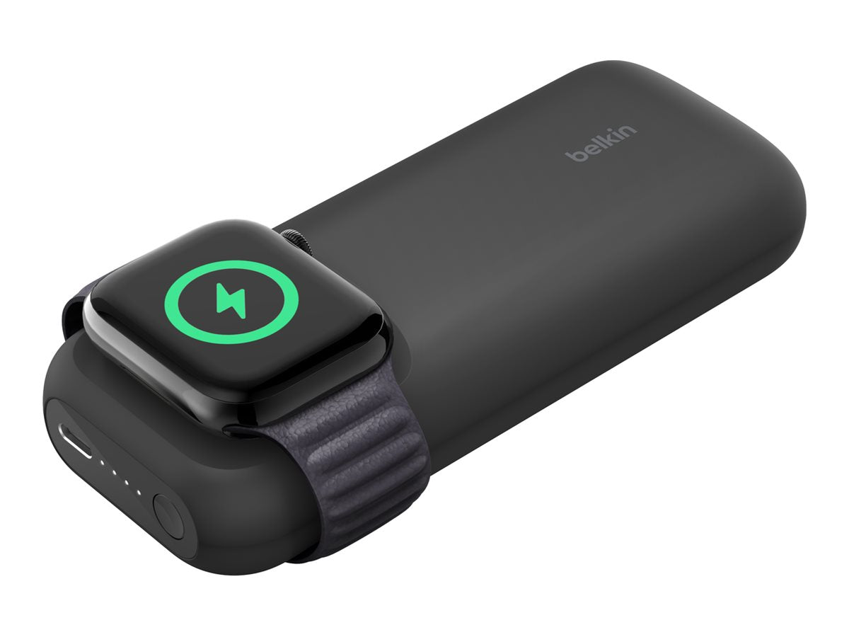 Belkin BoostCharge Pro - Induktive Power Bank - 10000 mAh - 20 Watt - Fast Charge, PD 3.0 (magnetisch, 24 pin USB-C)