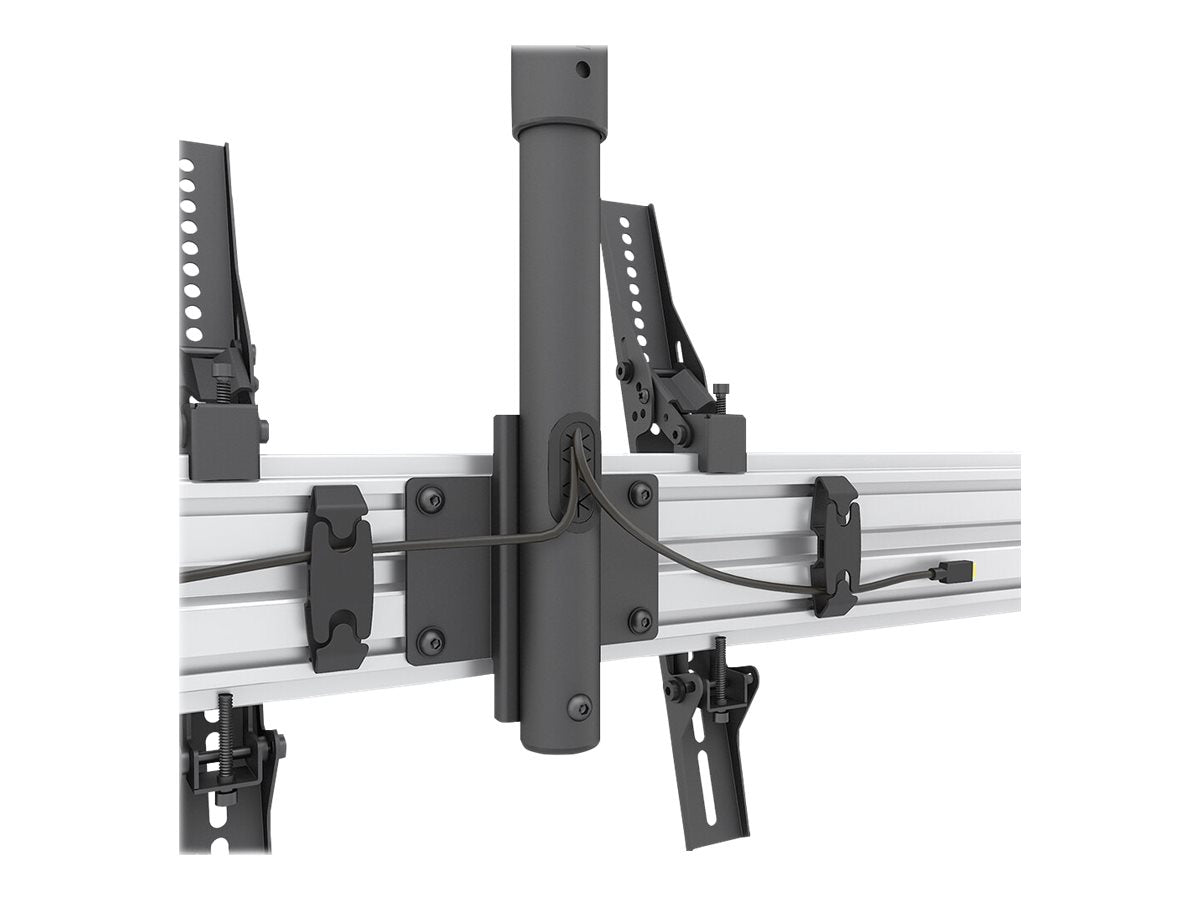 Neomounts NMPRO-CMB3 - Klammer - für 3 LCD-Anzeigen - Schwarz - Bildschirmgröße: 81.3-139.7 cm (32"-55")