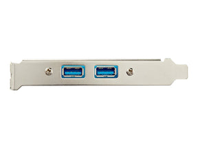 StarTech.com 2 Port USB 3.0 A Buchse Slotblech - USB 3 Pin Header Slotblech Konsole - USB-Konsole - USB Typ A (W)