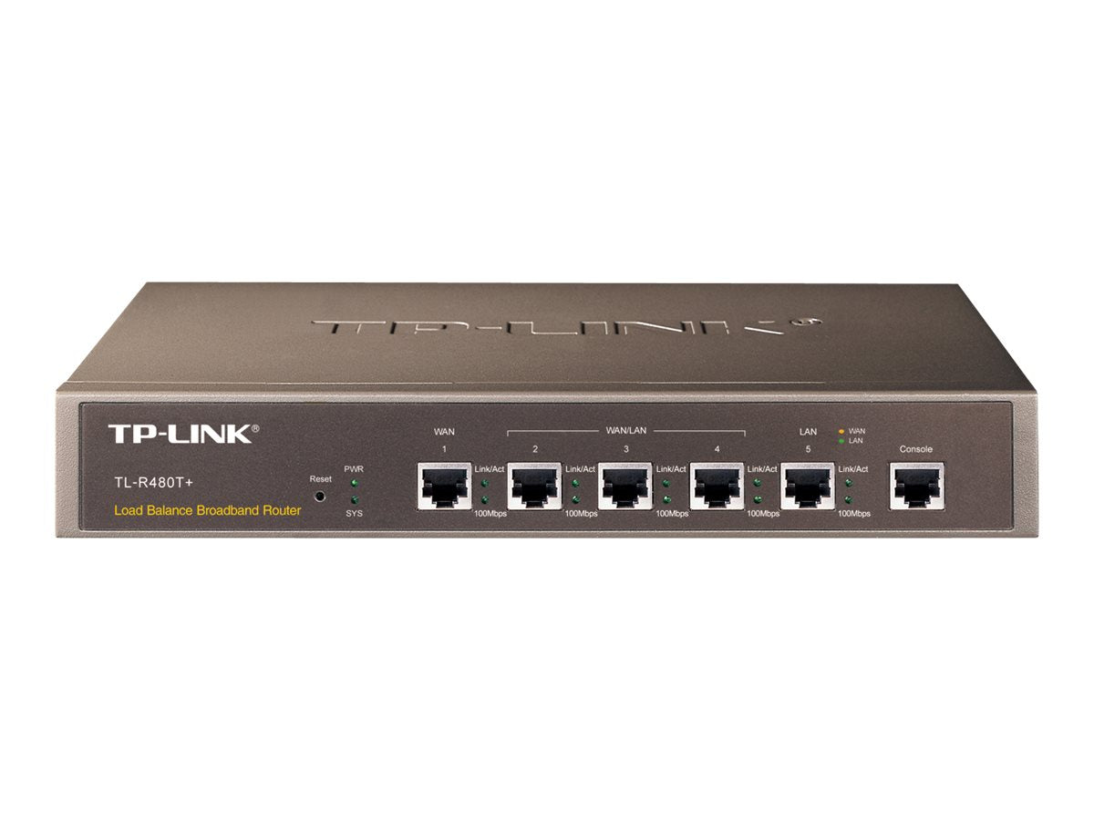 TP-LINK TL-R480T+ - - Router - 3-Port-Switch