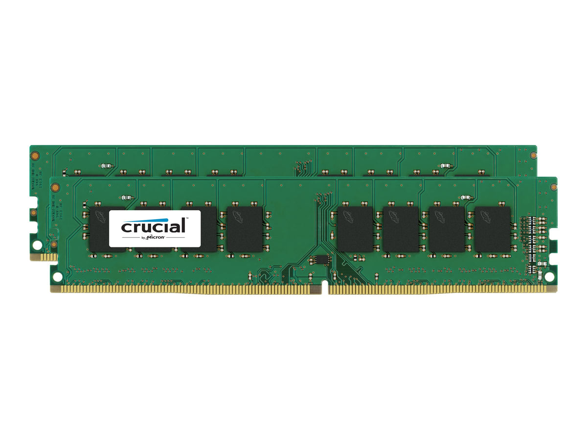 Crucial DDR4 - kit - 32 GB: 2 x 16 GB - DIMM 288-PIN