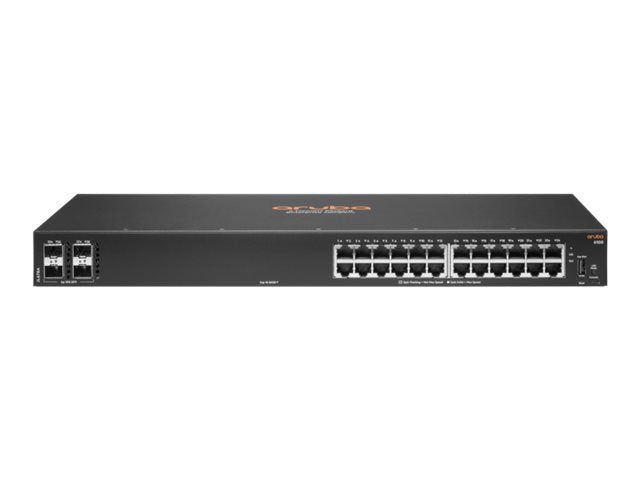 HPE Aruba 6100 24G 4SFP+ Switch - Switch - managed