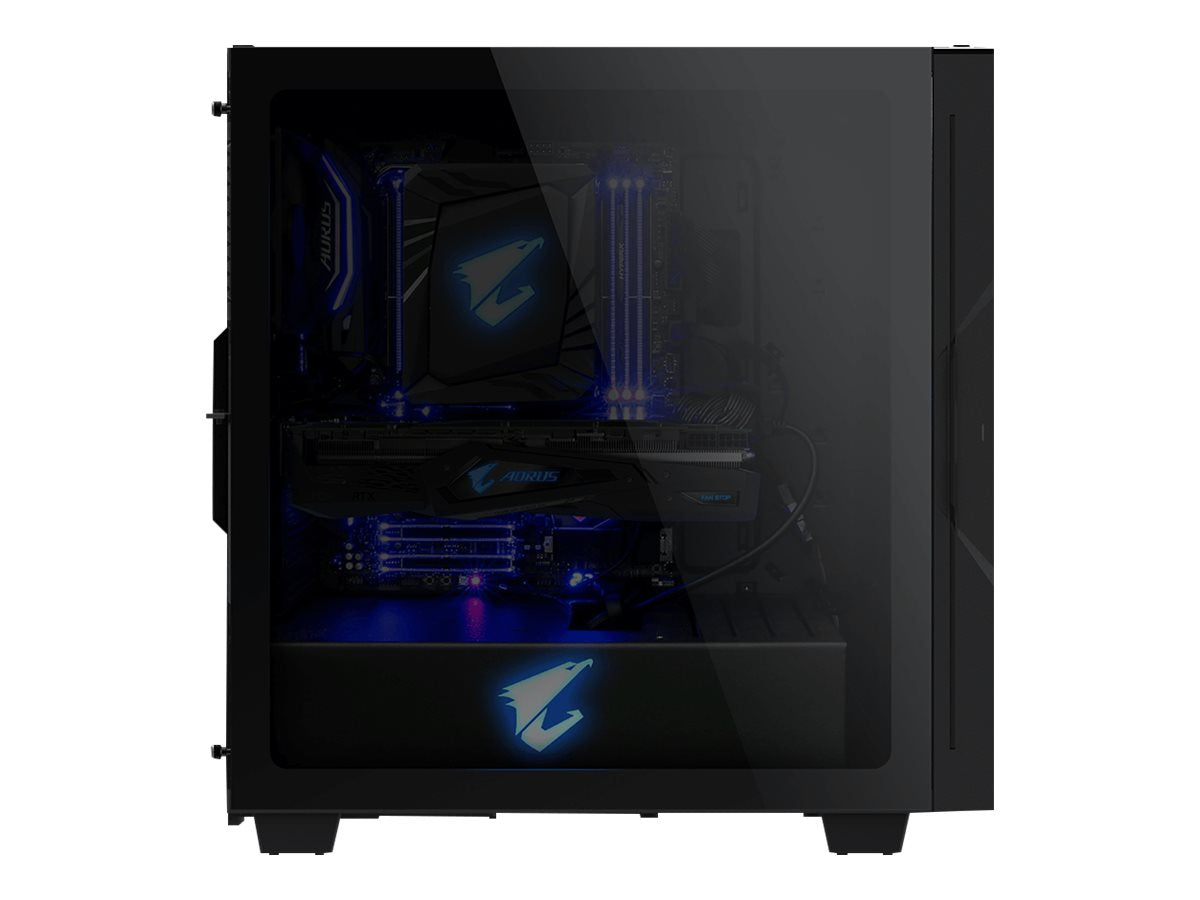 Gigabyte AORUS C300 GLASS - Tower - ATX - Seitenteil mit Fenster - keine Spannungsversorgung (ATX)