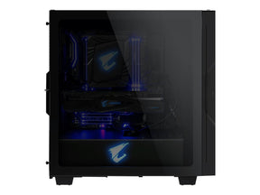 Gigabyte AORUS C300 GLASS - Tower - ATX - Seitenteil mit Fenster - keine Spannungsversorgung (ATX)