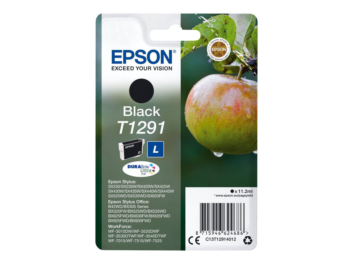 Epson T1291 - 11.2 ml - L-Größe - Schwarz - Original