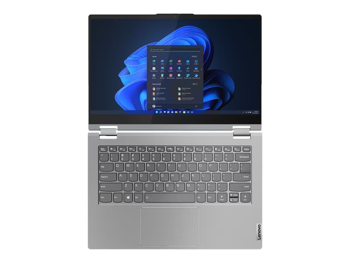 Lenovo ThinkBook 14s Yoga G3 IRU 21JG - Flip-Design - Intel Core i5 1335U / 1.3 GHz - Win 11 Pro - Intel Iris Xe Grafikkarte - 16 GB RAM - 512 GB SSD NVMe - 35.6 cm (14")