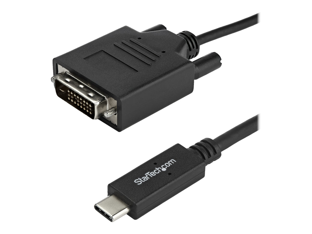 StarTech.com USB-C auf DVI Adapterkabel - USB Typ-C auf DVI Konverter / Adapter