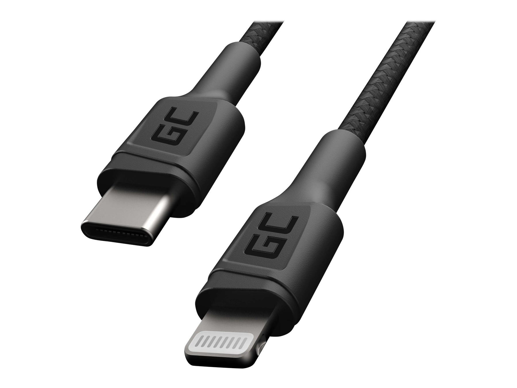 Green Cell Stream - Lightning-Kabel - 24 pin USB-C männlich zu Lightning männlich