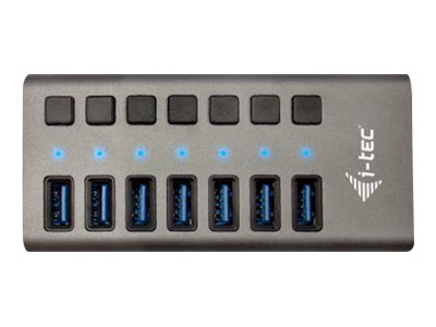 i-tec USB 3.0 Charging HUB 7 port + Power Adapter 36 W