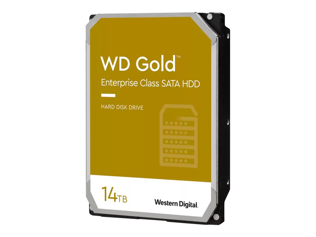 WD Gold WD142KRYZ - Festplatte - Enterprise - 14 TB - intern - 3.5" (8.9 cm)